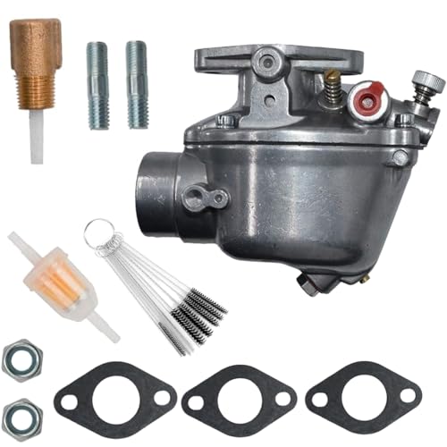 181643M91 Carburetor Tune Up Kit Fits for Massey Ferguson TO35 35 40 50 F40 50 150 135 204 202 TSX605 882 683 181644M1 for Massey Ferguson TO20 TO30 TE20 MF Tractor Parts Carb Replaces 533969M91