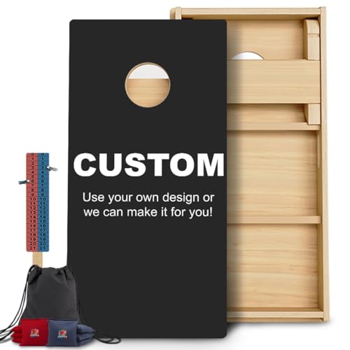 Custom Pro Cornhole Boards | Handmade in USA | 3/4 Baltic Birch | No B