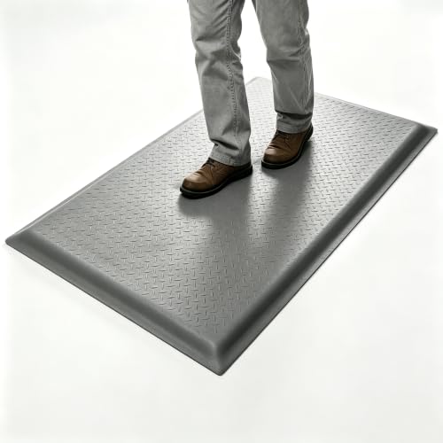 Image of 3 x 5 FT Anti Fatigue Mats 15 /16 Inch Thick Sponge Ergonomic Mat