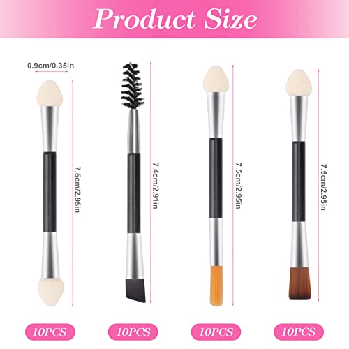 40PCS Applicatore Ombretto, Pennello per Ombretto