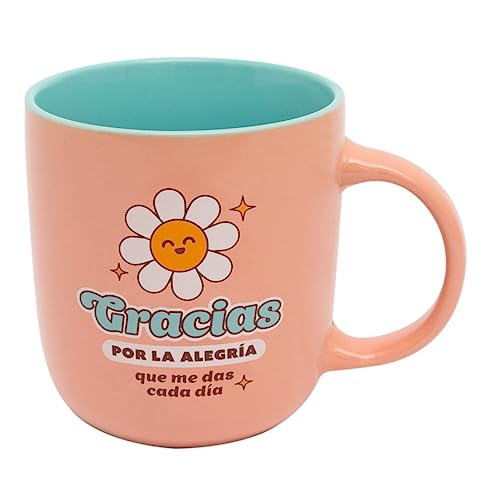 Mr.Wonderful Taza, Gracias por la alegría que me das cada día, 12 x 15,5 x 18,5