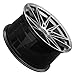 XXR 577 Chromium Black Wheel with Aluminum (19 x 8.5 inches /5 x 4 mm, 40 mm Offset)