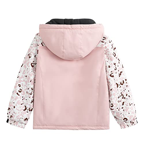 Simplee Kids Girls Waterproof Ski Snow Jacket Fleece Raincoat Colorful Winter Coat Warm Hooded #TOP1