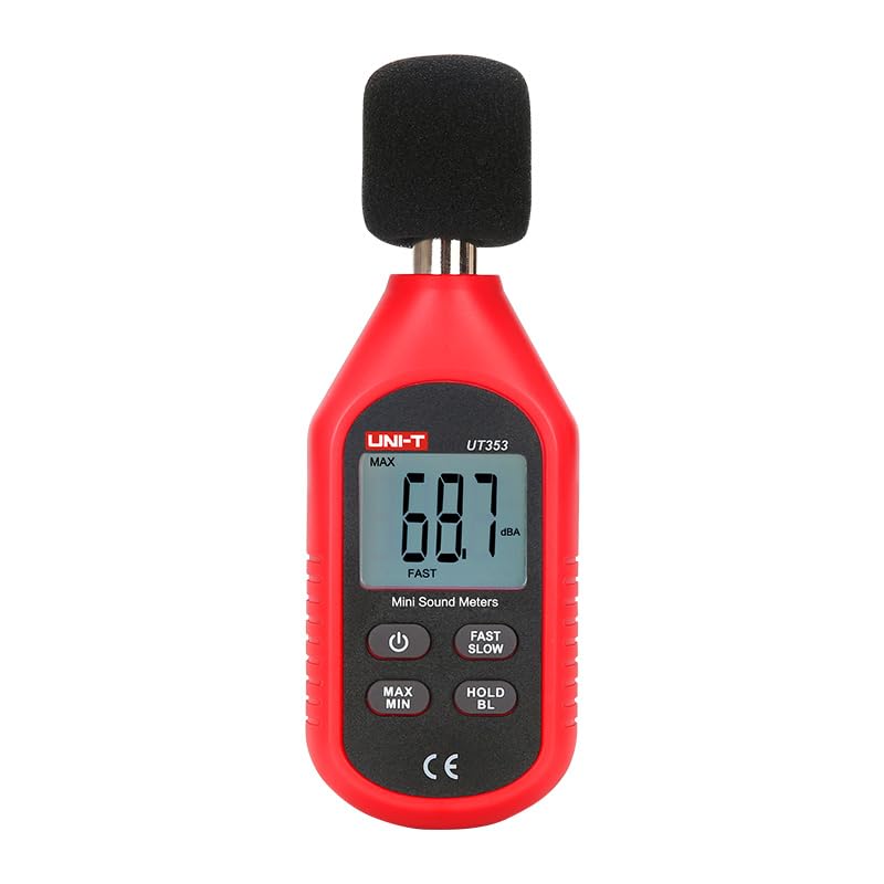 UNI-T UT353 UT353BT Sound Level Bluetooth Meter Digital Noise Measuring Tester 30-130dB Professional Decibel Monitor dB Detector(UT353BT)-image-0