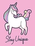  Daily Routine For Face - Stay Unique: Journal For Women Who Want to Write Down Their New Ideas for Face Makeup Every Day Motivational Word Art Cover