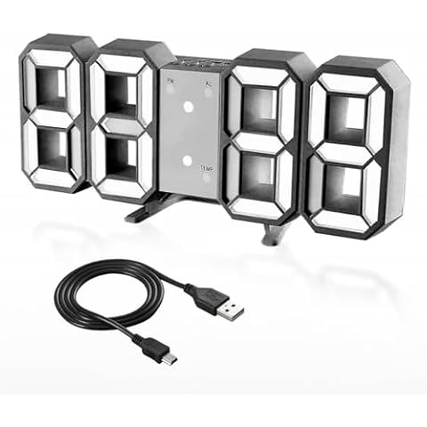 Réveil LED 3D Home Markt24 Cover