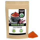 Alpi Nature Poudre de Chili 1kg, Chilis Séchés et Moulus, Poudre de Piment Fort Moulu...
