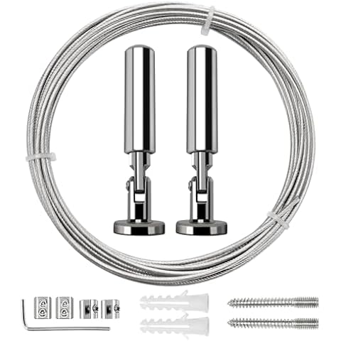 Kit de Tringle à Rideaux YIXISI 5m Cover
