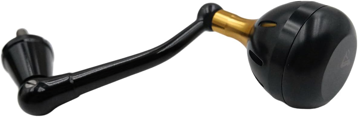 Fishing Reel Handle Replacement, Aluminum Alloy Handle Compatible with Penn Spinfisher 650SS 750SS & 850SS Reel, Durable Saltwater-Resistant for Heavy-Duty Fishing