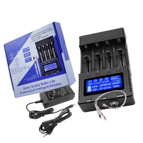 Intelligent 18650 Battery Charging Adapter 4 Bay Battery Charging Adapter
