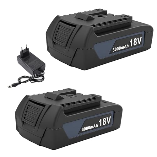 2x18V Bosch Ersatzbatterien High Capacity 3000mAh - Kompatibel mit Bosch GBA,18V 30Ah Ersatzakku – Kompatibel mit Allen GBA Elektrowerkzeugen seit 2008