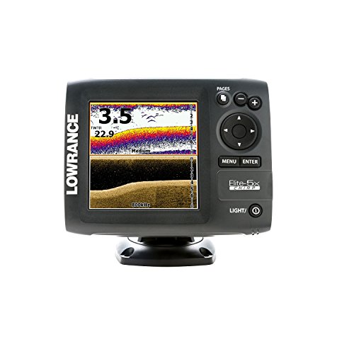 Lowrance Navigationsgerät Elite 5X Chirp W/XD 83/200/455/800, 000-11657-001