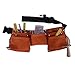 Child's Tool Pouch, Grocery House Leather Kids Tool Belt Set with Leather Hammer Loops, Child's Tool Apron, Candy Pouch For Construction Worker Role Play Costume