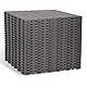 Nisorpa 20 Stück PVC Garagenboden Matten 40x40cm-Rutschfeste Werkstattboden-Bodenbelag Garage-Klickfliesen garage-Strapazierfähiges-18mm Stärke-Grau