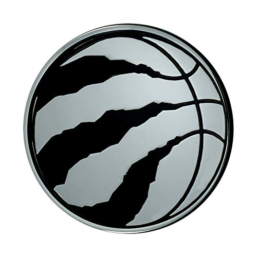 FANMATS 25120 Toronto Raptors 3D Chrome Metal Auto Emblem