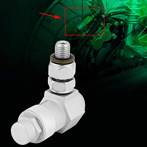 Keenso Système de Freinage Antiblocage Étrier de Frein ABS Système Auxiliaire Moto Capot de Protection de Capteur ABS Avant de Moto(60mm-Silver) - Image 6