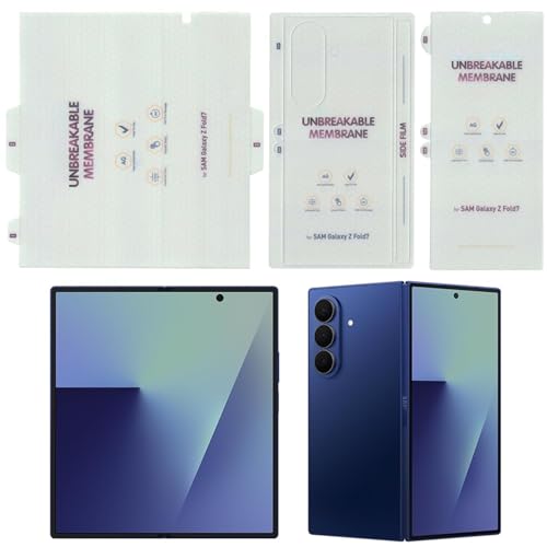 Image of TechTrendz Screen Guard for Samsung Galaxy Z Fold 7 Screen Protector Flexible Soft Protective Film Full Coverage, Bubble-Free Case Friendly Screen Protector for Galaxy Z Fold 7 - Matte