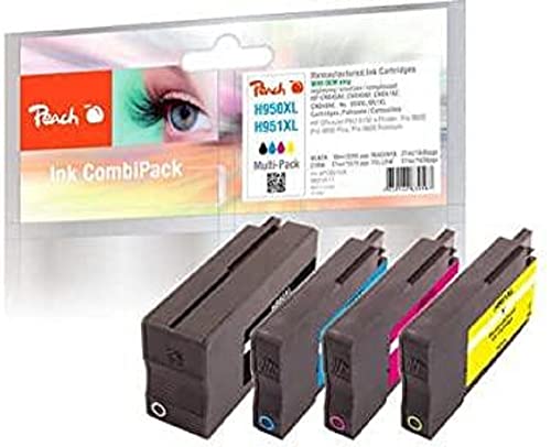 Peach Combi Pack Compatible with HP No. 950XL, No. 951XL
