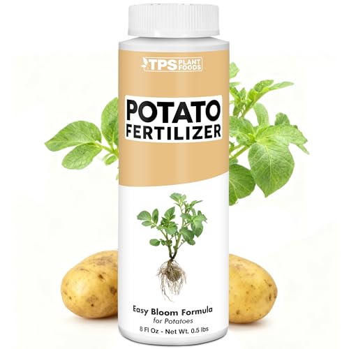 Potato Fertilizer – Liquid Plant Food for Bigger Tubers, Stronger Roots & Vigorous Plant Growth, 8 oz