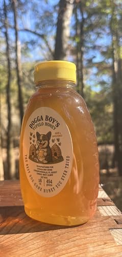 Image of Tupelo Honey- 100% Pure, Raw and Unfiltered- (6 Pack) of 16oz Plastic Jar-Dogga Boy Hives