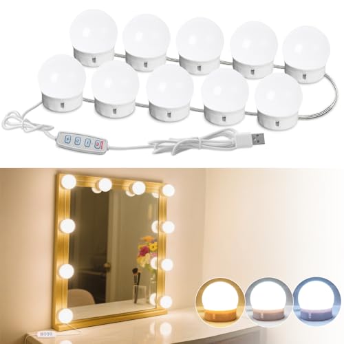 HELOIE Led Vanity Mirror Lights,15 Ft Vanity...