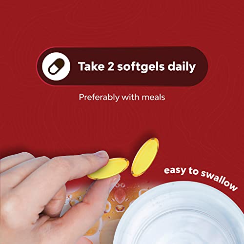 Omega 3 Fish Oil Supplement - Epa Dha Fish Oil Omega 3 Supplement With Immune Booster Brain Vitamins - Burpless Fish Oil 2000 Mg For Mood Boost Liver Support And Pms Relief Support #TOP6