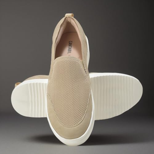 Image of Cantabil Casual Shoes for Men l Lightweight & Comfortable with Cushioned Insole Flynet Upper EVA Sole Slip On Closure (P MFTW00153E)