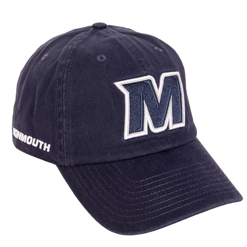 Gorra ajustable azul Monmouth University Hawks miniatura 1