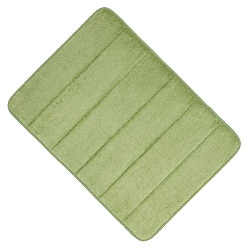 Wpm s incredibly soft and absorbent memory foam bath mat, 17 by 2…