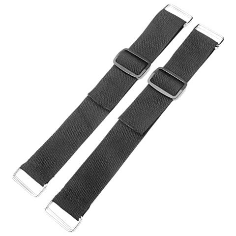 HoverKart Replacement Straps Adjustable with Tri-Glide Buckle Polypropylene PP Webbing Adjustment Strap Pack of 6pcs Width 1-1/2" Cover