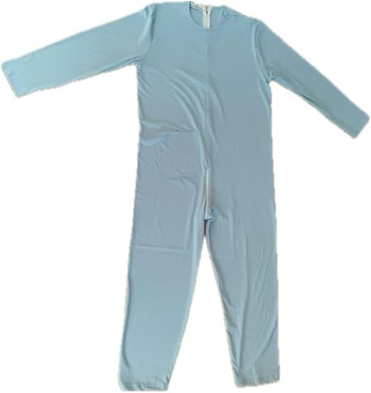 Tutone Sanitario Uomo In Cotone 100% - Pigiama Intero Con Cerniera Posteriore, Prodotto In Italia - Foto 11