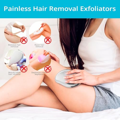 Image of Crystal Painless Reusable Washable Hair Eraser Epilator for Arms Legs Back & Body (Multicolor)