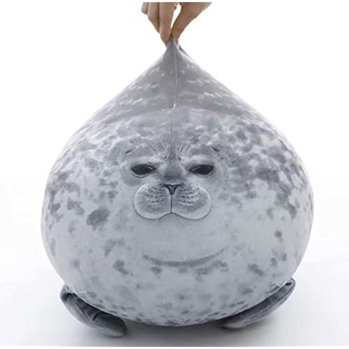 Pangcangshu Nice Lovely Sea Lion Plush Toys Soft Marine Animal Seal Stuffed Doll For Kids Gift Sleeping Pillow 3D Novelty Throw Pillows (80Cm/31.49Inch) #TOP2