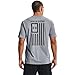 Under Armour Men's New Freedom Flag T-Shirt, Steel Medium Heather (035)/Black, Medium