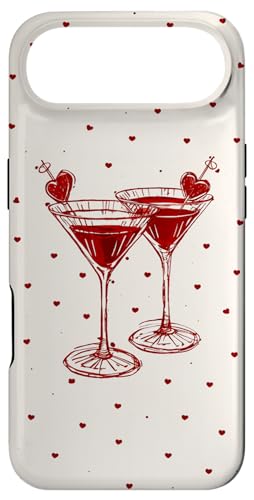 �}�e�B�[�j�O���X �s���N �I���[�u �o�[�e���_�[�ƃn�[�g �J�N�e�� �x�[�W�� �X�}�z�P�[�X iPhone Air �p