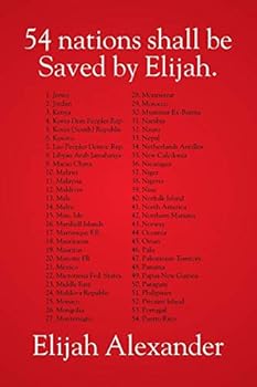 Paperback 54 Nations Shall Be Saved by Elijah Book