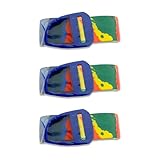 HaseMed Venenstauer, metallfrei, latexfrei, bunt – 3 Stück Tourniquet für medizinische Anwendungen, elastisch und sicher, ideal für Notfälle und Krankenhäuser