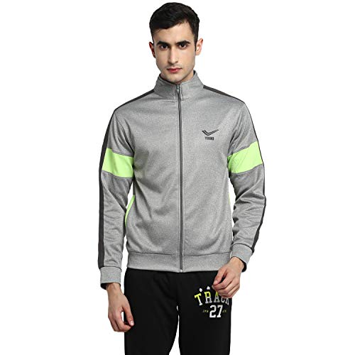 Image of YUUKI-Mens Cns Fo Tape JKT-Grey Mel for Mens