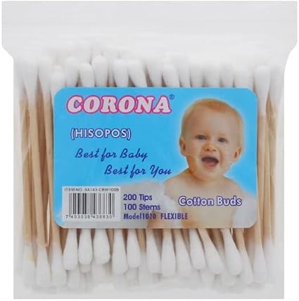 Bamboo Cotton Buds - 1000 Pcs Organic Cotton Wool Buds, Biodegradable, – Healthify Pure