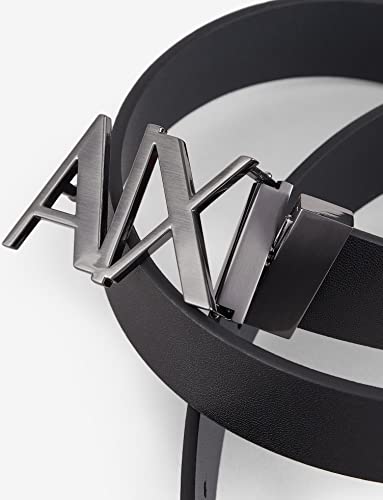 Armani Exchange Men's A X Hinge Plate Belt4