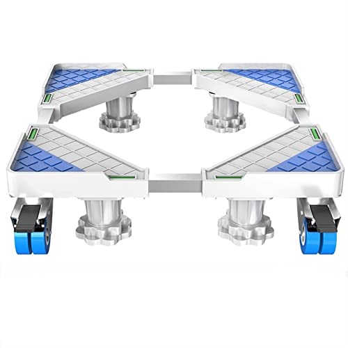 ZGYOZMNG Base para Lavadora, Mini Soporte para Lavadora, Base Universal para frigorífico, Base Multifuncional para Secadora y frigorífico.