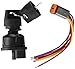 Cole Hersee 95060-60-BP Rotary Ignition Switch (3 Position Plastic W/ 31101 Harness)