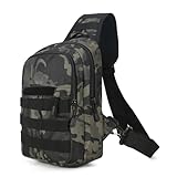 ★Dimension: 19(W) x 27-31(H) x 10(D) cm, Gewicht: 0.45kg. Praktisch Brusttasche mit wasserflaschehalter.