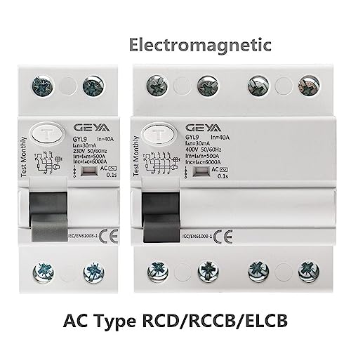 Disjoncteur différentiel GYL9 AC 4P 25A évite les risques d'électrisation - 6