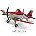 Plane Dusty No.7 Metal Diecast Classic Alloy Toy Plane for Children Gift