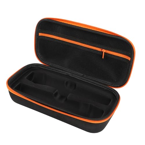 UncleS Estuche para Micrófono Inalámbrico Sistemas Inalámbricos De Micrófonos Bolsa Viaje con Doble Mano Cantar Karaoke Bolsa Transporte Ligera