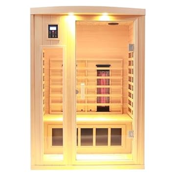 infrared sauna with ceramic heaters