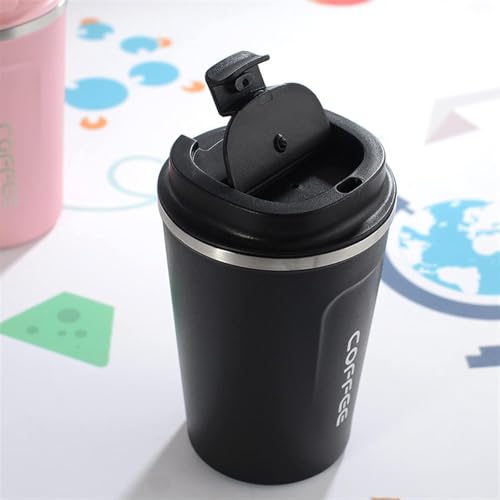 Copo Térmico Cafe Cerveja Com Tampa Aço Inoxidável Anti-vazamento 500ml