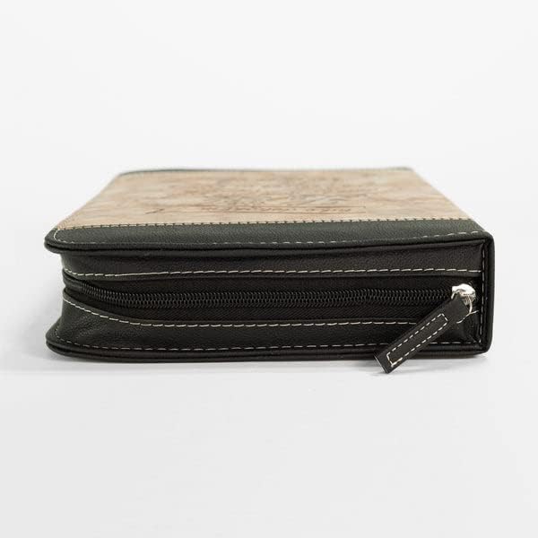 Miniatura 5 de Divinity Boutique Funda de la Biblia XXL - Marrón y negro Take Delight in The Lord - Salmo 374