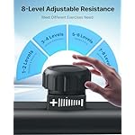 Merach Elliptical Machine, Elliptical Exercise Machine for Home with Hyper-Quiet Magnetic Drive System, Elliptical Training Machines with16.5-19IN Stride, Automatic Resistance, 400lbs Capacity - Image 4